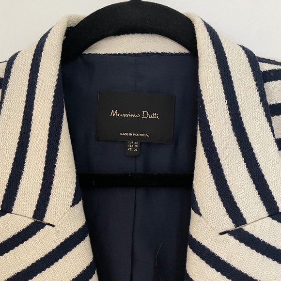 Massimo Dutti Stripped Blazer - Picture 3 of 6
